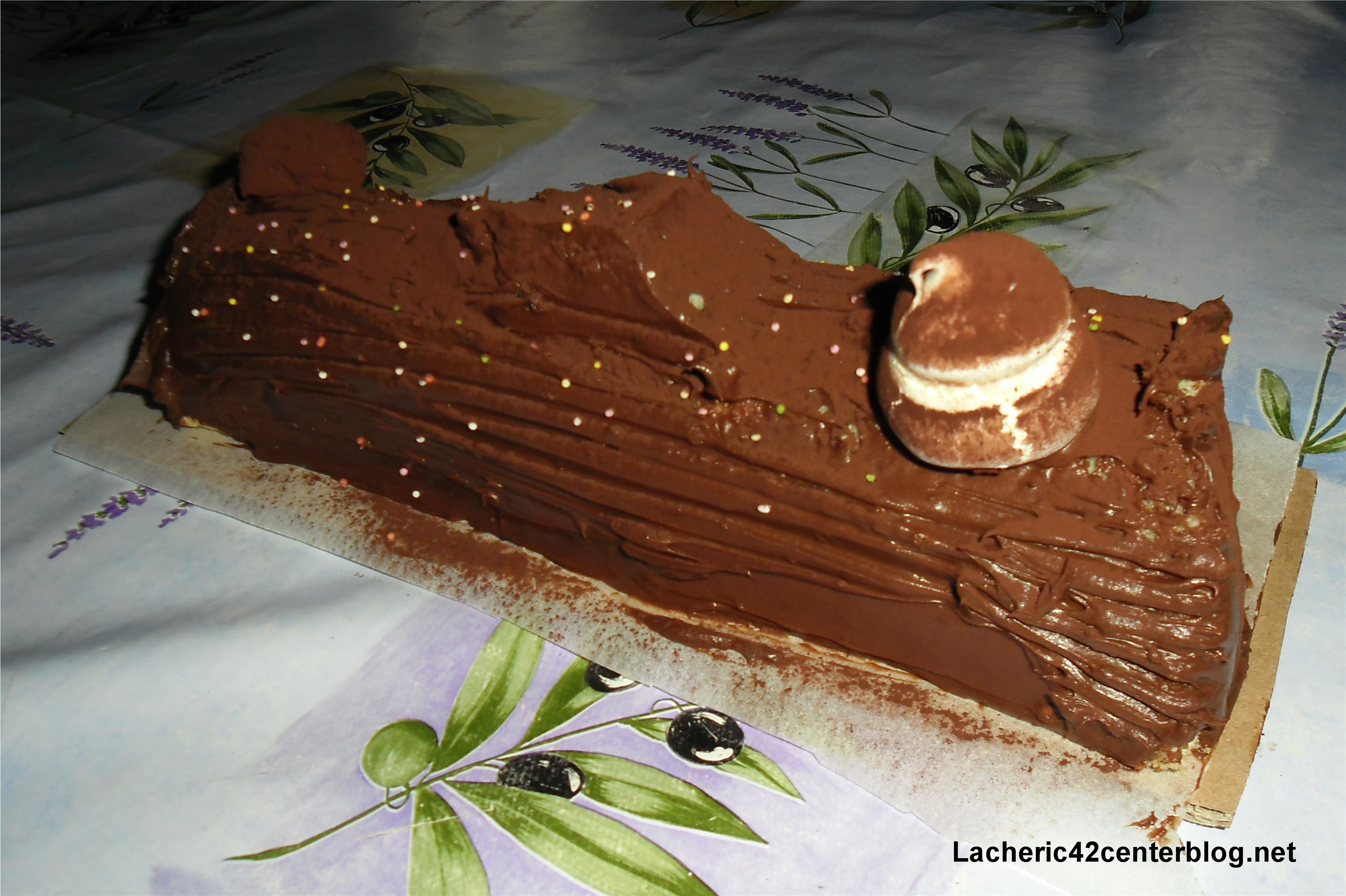 Buche Au Chocolat Ganache